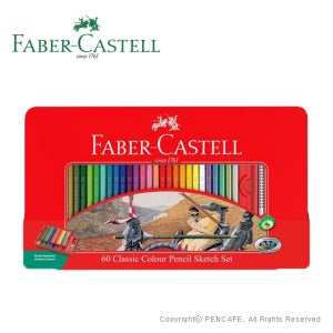파버 카스텔 일반 색연필 클래식 60색 세트(115893)
