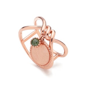 14k,18k 쥬얼 필라멘트 코인 애끼링(다이아몬드)