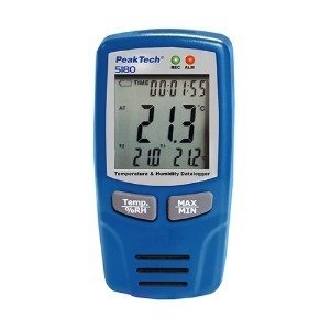 독일 PeakTech P5180 온습도계 온도계 습도계 데이터로거
