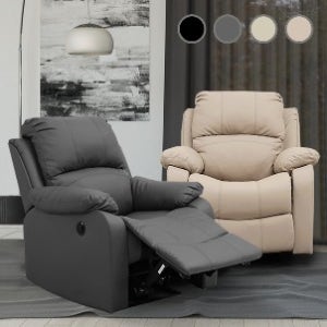 바네스데코 하이브리드 디어 1인용 전동 리클라이너 소파