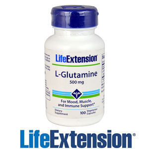 라이프 익스텐션 Life Extension <b>엘</b> <b>글루타민 500mg</b> 100정