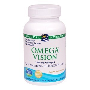 노르딕네추럴스 Nordic Naturals <b>오메가 비젼</b> 눈 영양제 <b>1000mg</b> 60정