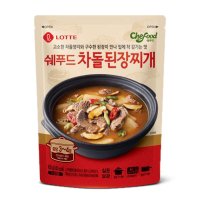 롯데푸드 쉐푸드 차돌 된장찌개 450g