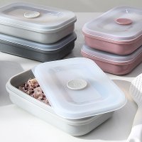 리빙스토리 국산 프리미엄 실리콘 냉동밥 보관용기 밥팩