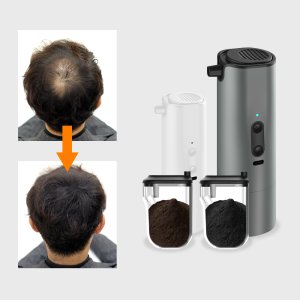 헤제르-D1 스마트 볼륨 헤어커버 ( 3초커버 남성 여성 전자흑채추천 )