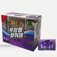 산도깨비 산도깨비 라벤더향 옷장 서랍 탈취제 냄새 제거 4개