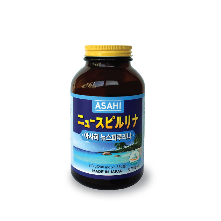 아사히 뉴 <b>스피루리나</b> 200mg x 1550정