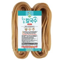 현미촌 글루텐프리 현미쌀칼국수면 사각면 500g 4인분