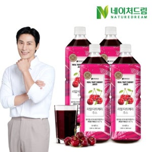 네이처드림 리얼 타트체리 주스 1000mL 4병/몽모랑시 NFC착즙