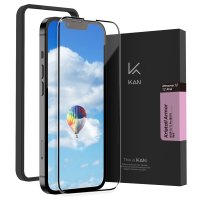 KAN 케이안 아이폰 12 / 아이폰 12 프로용 베이직 풀커버 강화유리 액정보호필름