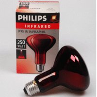 필립스 적외선전구 100W 적외선조사기 램프 Philips Infrared 적외선램프