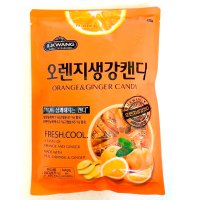 일광제과 오렌지생강 캔디 250g