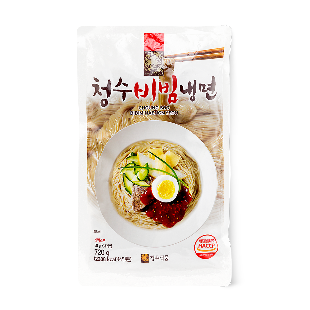 청수식품 청수 비빔냉면 4인분