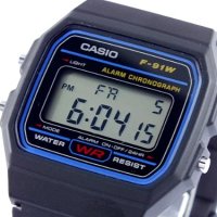 (카시오)CASIO 스탠다드 디지털 쿼츠 손목시계 F-91W-1(역수입품)