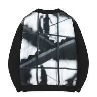 토니웩_ Reflection Patchwork Cardigan [Black]