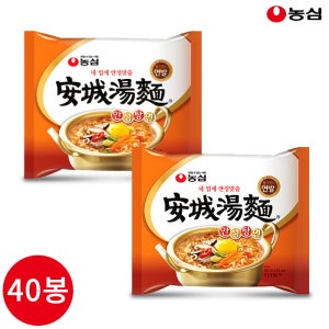 농심 안성탕면 125g x 40봉