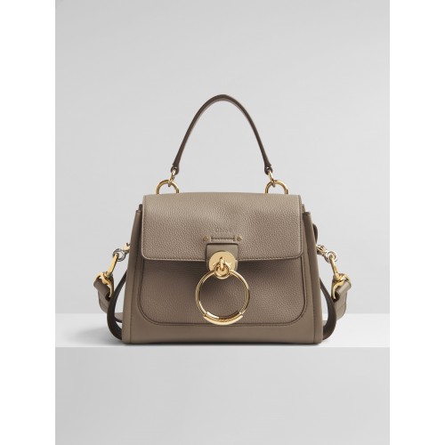 chloé tess small leather shoulder bolsa