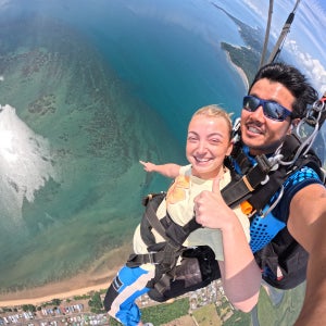 호주 케언즈 스카이다이빙 비치랜딩 (그레이트배리어리프)