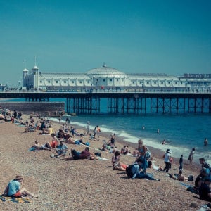 영국 런던 브라이튼 세븐시스터즈 근교 그룹 투어 - 김밥, 피크닉매트