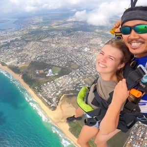 브리즈번 여행 - 선샤인코스트 스카이다이빙