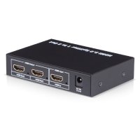 HDMI 듀얼모니터 CCTV 2:1 분배기 4K/UHD 지원