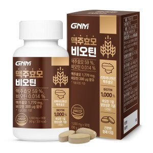 GNM자연의품격 맥주효모 비오틴 1000mg x 90정