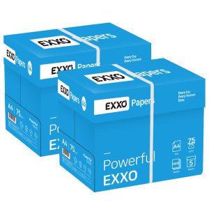 엑소 엑소(EXXO) A4 복사용지(A4용지) 75g 2BOX(5000매)