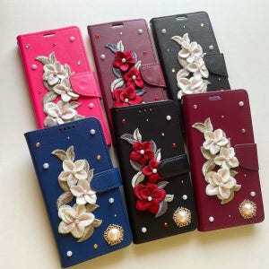 자수플라워 지갑케이스, 오마이핸즈