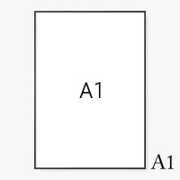 왈가닥스 메탈프레임 A1 플랫 대형액자 594x841