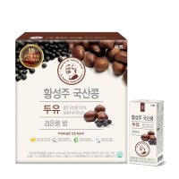 이롬 황성주 국산콩두유 검은콩 밤 190ml