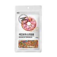 큐원 홈베이킹 레인보우 스프링클 130g