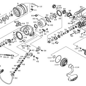 (다이와 낚시릴 부품)18 이그지스트 LT 4000-CXH (246965)