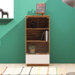 동서가구 돌체 600 유리 선반장