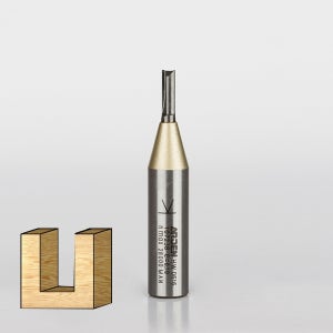 아덴 솔리드 카바이드 일자비트 4mm 12샹크 루터비트 라우터비트 루터날 ARDEN 107347