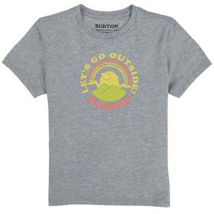 버튼 유아용(2세-7세) 토들러 유기농 반팔티 20/21 BURTON TODDLER ORGANIC SS TEE - GRAY HEATHER