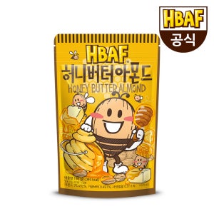 HBAF [본사직영] 바프 허니버터 아몬드 190g