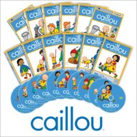 DVD (HD 2011 최신작) 까이유 익스플로러 더 월드 (10종+대본2권)-Caillou Explore the World