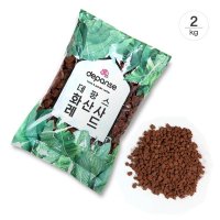 [데팡스] 화산사 레드 화분 원예 마감재 장식돌 가벼운돌 2kg