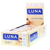 Clif Bar 클리프바 Luna 화이트초코 마카다미아 에너지바 15개