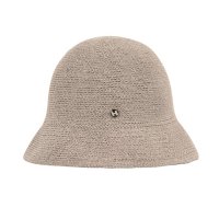 [하이스쿨디스코]Badge Bucket Hat_Light Beige