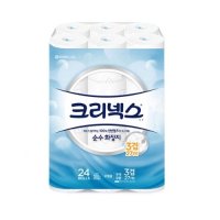 유한킴벌리 크리넥스 순수화장지 3겹 27m 24롤