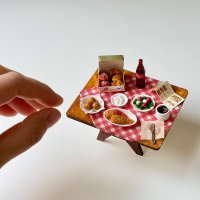 미니어쳐 음식 DIY 치킨 세트 미니셰프컬렉션-올어바웃키트