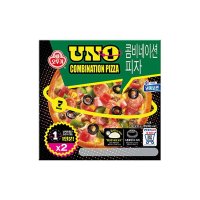 오뚜기 콤비네이션피자 UNO x 2 390g