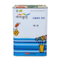 삼화페인트 아이생각 수성외부 프로 18L