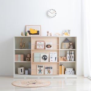 [아울렛] 프렌즈아이 1800 슬라이딩전면책장