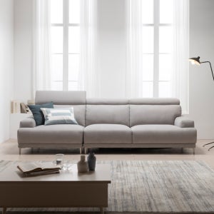 발렌 4인 라텍스 패브릭 소파