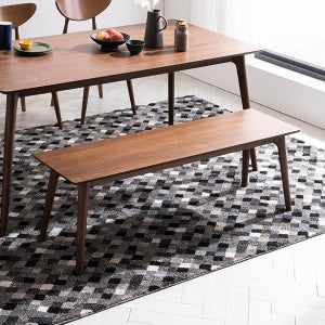 에디스 6인 원목 벤치의자