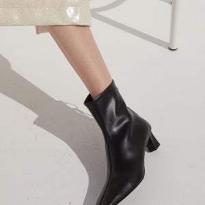 블랑수블랑 Bella Ankle Boots 5cm Black