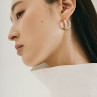 [핀리][FINNLEE] Wave Earrings Silver