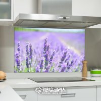 키친홈글라스 키친아트글라스 주방아트보드 산토리니